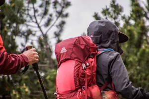 mochila de caminata machu picchu